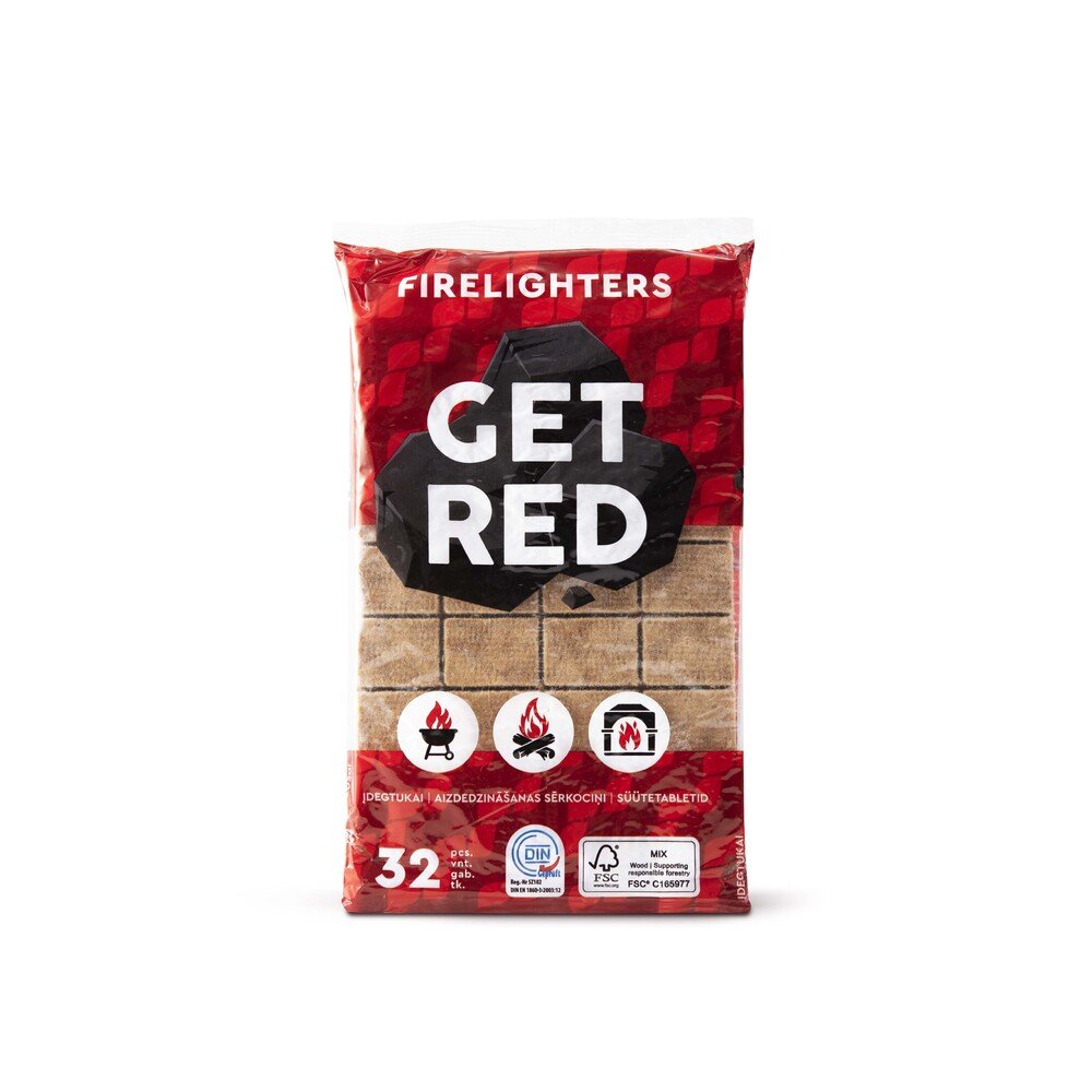 Podpałka GET RED 32 szt - obrazek 2