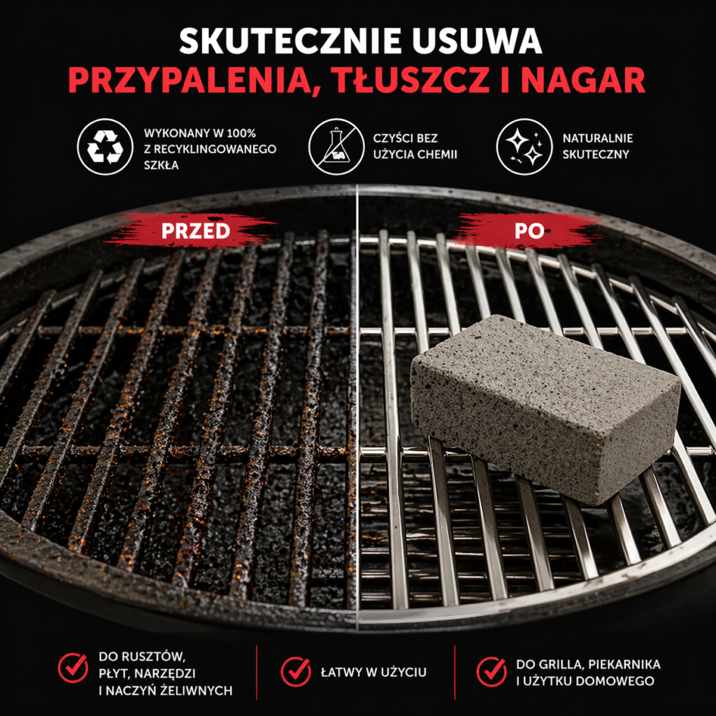 Pumeks do czyszczenia rusztów GET RED