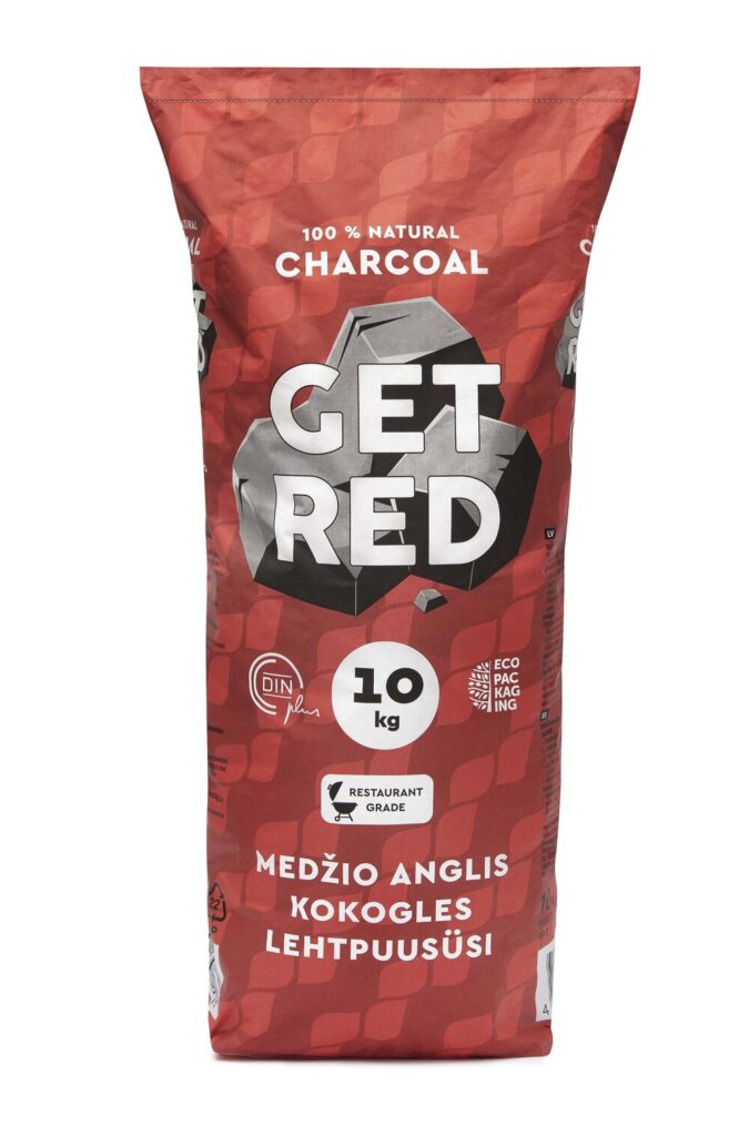Węgiel drzewny GET RED 10 kg